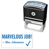 "MARVELOUS JOB!" Rubberstempel sorteren Zelfinktende Stempel (In situ)