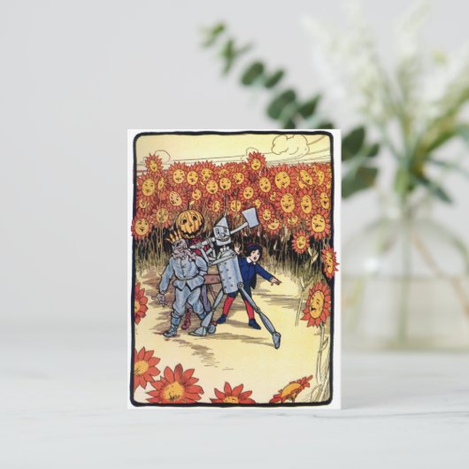 Marvelous Land Oz Briefkaart (Staand voorkant)