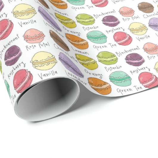 Marvelous Macaroons inpakpapier (Rol Hoek)