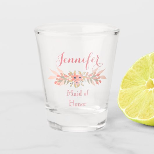 Marvelous Maid of Honor Shot Glas (Voorkant)