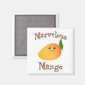 Marvelous Mango Magneet (Voorkant / Achterkant)