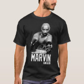 Marvelous Marvin Hagler Boxing Legend Signature Vi T-shirt (Voorkant)