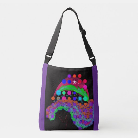 Marvelous Miss Funny Girl Crossbody Tas (Voorkant)