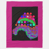 Marvelous Miss Funny Girl Fleece Deken (Voorkant)