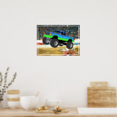 Marvelous Monster Truck in de Arena Poster (Keuken)