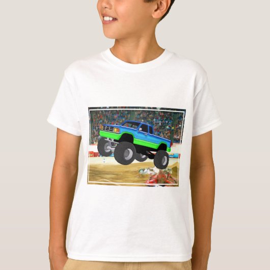 Marvelous Monster Truck in de Arena T-shirt (Voorkant)
