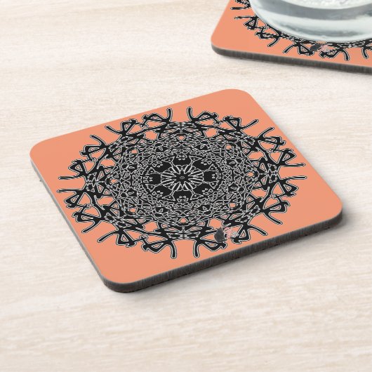 Marvelous Octa Glyph Dusk Onderzetter (Linkerzijde)