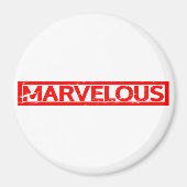 Marvelous Stamp Magneet (Voorkant)