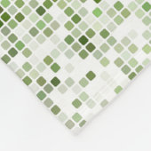 Marvelous Whimsical Blue Teddy Bear Personalize Fleece Deken (Hoek)