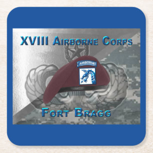 Marvelous XVIII Airborne Corps Kartonnen Onderzetters