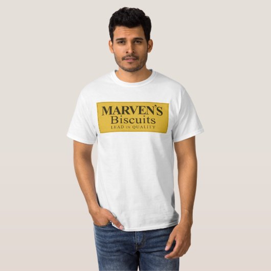 Marven's Biscuits T-shirt (Voorkant volledig)