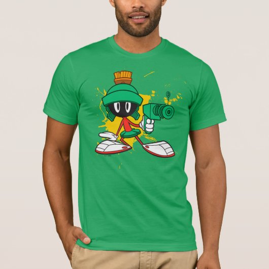 MARVIN DE MARTIAAN™ Met een Laser T-shirt (Voorkant)