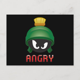 MARVIN DE MARTIAN™ Angry Emoji Briefkaart