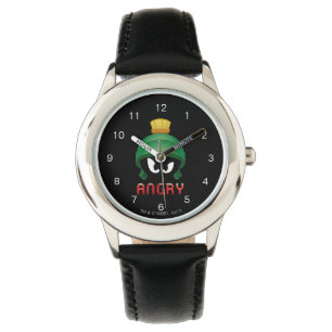 MARVIN DE MARTIAN™ Angry Emoji Horloge