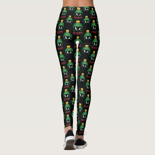 MARVIN DE MARTIAN™ Angry Emoji Leggings (Achterkant)