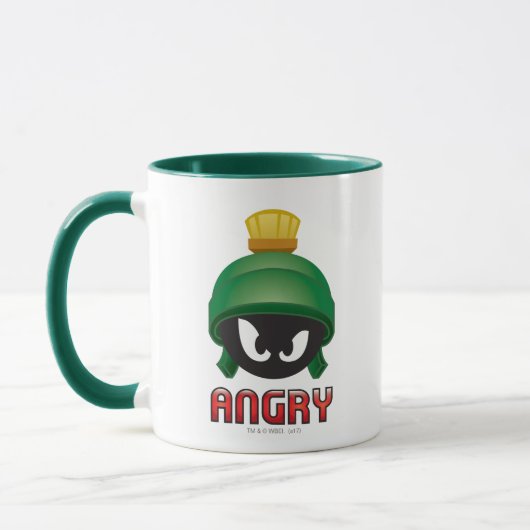 MARVIN DE MARTIAN™ Angry Emoji Mok (Links)