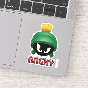 MARVIN DE MARTIAN™ Angry Emoji Sticker