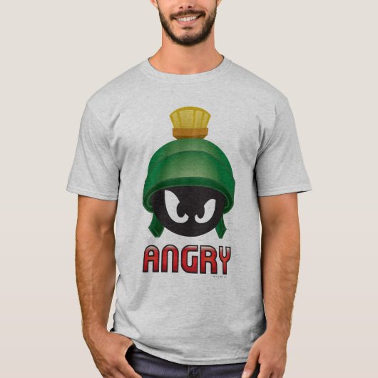 MARVIN DE MARTIAN™ Angry Emoji T-shirt (Voorkant)