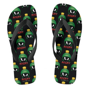 MARVIN DE MARTIAN™ Angry Emoji Teenslippers