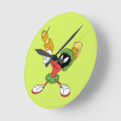 MARVIN DE MARTIAN™ AVENGENDE Laser Ronde Klok (Hoek)