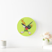 MARVIN DE MARTIAN™ AVENGENDE Laser Ronde Klok (Huis)