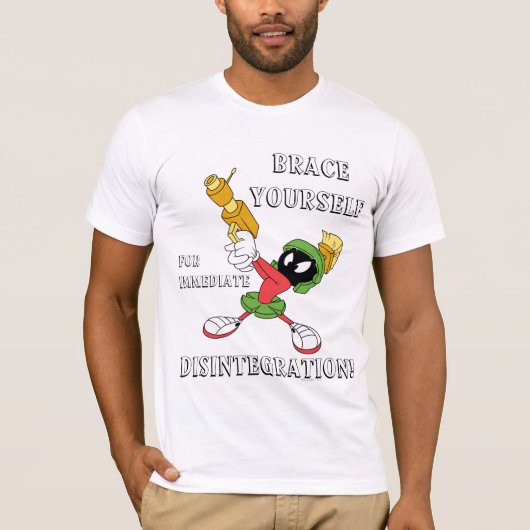 MARVIN DE MARTIAN™ AVENGENDE Laser T-shirt (Voorkant)