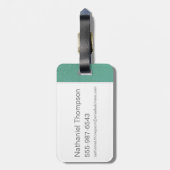 MARVIN DE MARTIAN™ Current Mood Chart Bagagelabel (Achterkant verticaal)