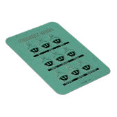 MARVIN DE MARTIAN™ Current Mood Chart Magneet (Rechterzijde)