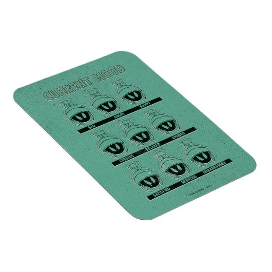 MARVIN DE MARTIAN™ Current Mood Chart Magneet (Rechterzijde)
