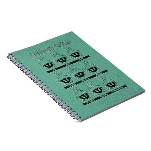 MARVIN DE MARTIAN™ Current Mood Chart Notitieboek (Rechterzijde)