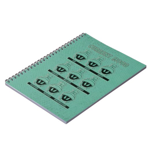 MARVIN DE MARTIAN™ Current Mood Chart Notitieboek (Linkerzijde)