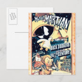MARVIN DE MARTIAN™, DAFFY DUCK™ EN Elmer Briefkaart (Voorkant / Achterkant)