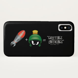 MARVIN DE MARTIAN™ Emoji-vergelijking iPhone X Hoesje