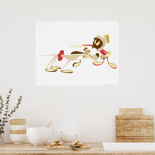 MARVIN DE MARTIAN™ EN K-9 4 POSTER (Keuken)