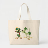 MARVIN DE MARTIAN™ EN K-9 GROTE TOTE BAG (Voorkant)