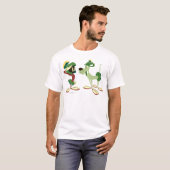 MARVIN DE MARTIAN™ EN K-9 T-SHIRT (Voorkant volledig)