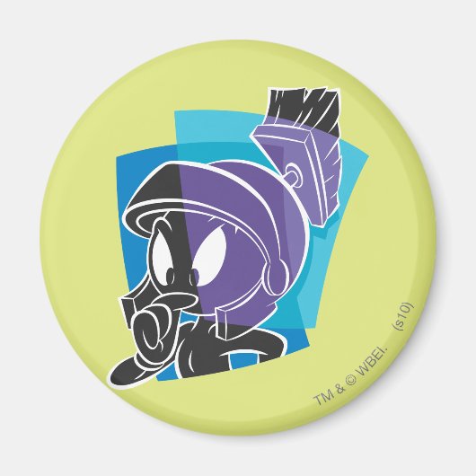 MARVIN DE MARTIAN™ Expressive 20 Magneet (Voorkant)