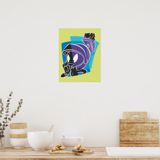 MARVIN DE MARTIAN™ Expressive 20 Poster (Keuken)