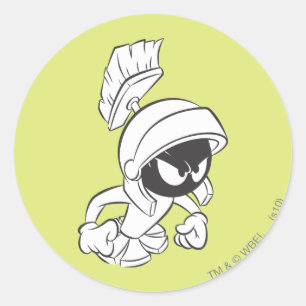 MARVIN DE MARTIAN™ Expressive 2 Ronde Sticker