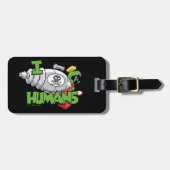 MARVIN DE MARTIAN™ I Laser Mensen Bagagelabel (Voorkant horizontaal)