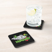 MARVIN DE MARTIAN™ I Laser Mensen Bier Onderzetter (Rechterzijde)