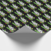 MARVIN DE MARTIAN™ I Laser Mensen Cadeaupapier (Hoek)