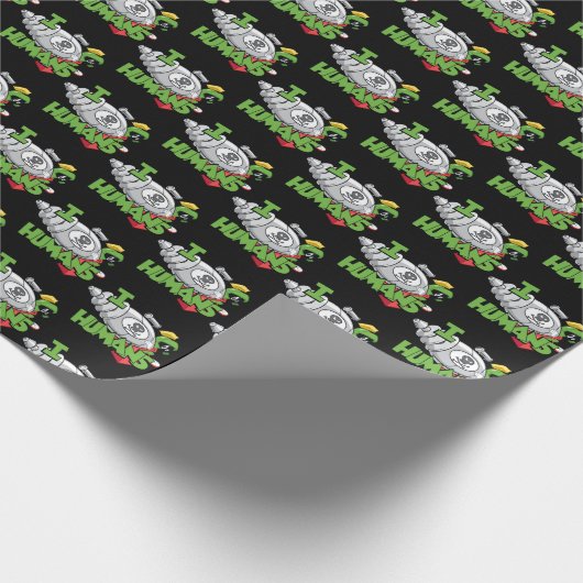 MARVIN DE MARTIAN™ I Laser Mensen Cadeaupapier (Hoek)