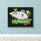 MARVIN DE MARTIAN™ I Laser Mensen Canvas Afdruk (Insitu (Houten vloer))