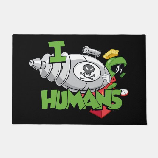 MARVIN DE MARTIAN™ I Laser Mensen Deurmat (Voorkant)