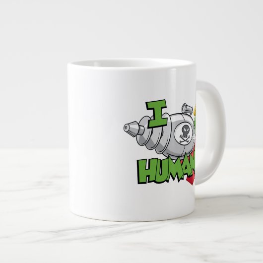 MARVIN DE MARTIAN™ I Laser Mensen Grote Koffiekop (Voorkant rechts)