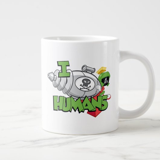 MARVIN DE MARTIAN™ I Laser Mensen Grote Koffiekop (Rechts)