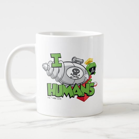 MARVIN DE MARTIAN™ I Laser Mensen Grote Koffiekop (Links)