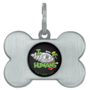 MARVIN DE MARTIAN™ I Laser Mensen Huisdieren Naamplaatje