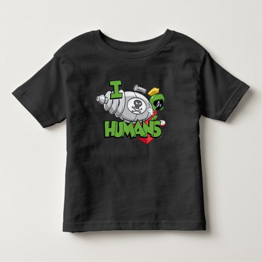 MARVIN DE MARTIAN™ I Laser Mensen Kinder Shirts (Voorkant)